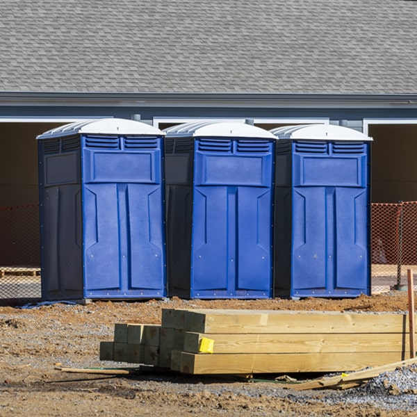 how do i determine the correct number of portable toilets necessary for my event in Jubilee